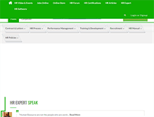 Tablet Screenshot of hrhelpboard.com